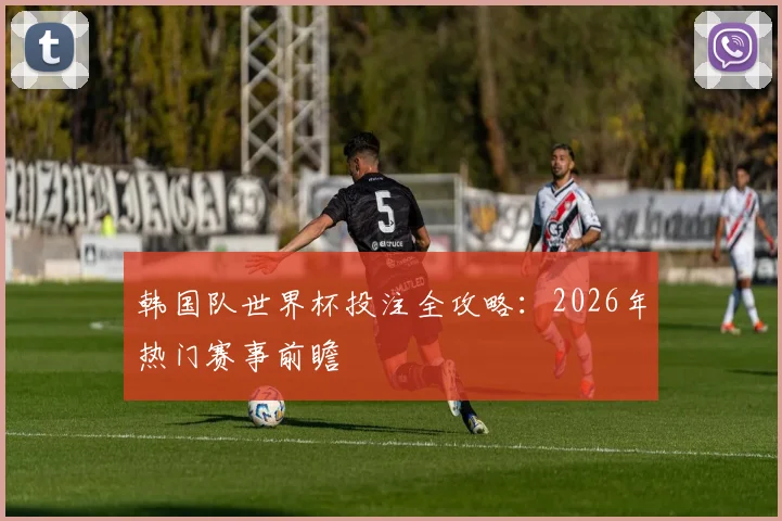 韩国队世界杯投注全攻略：2026年热门赛事前瞻